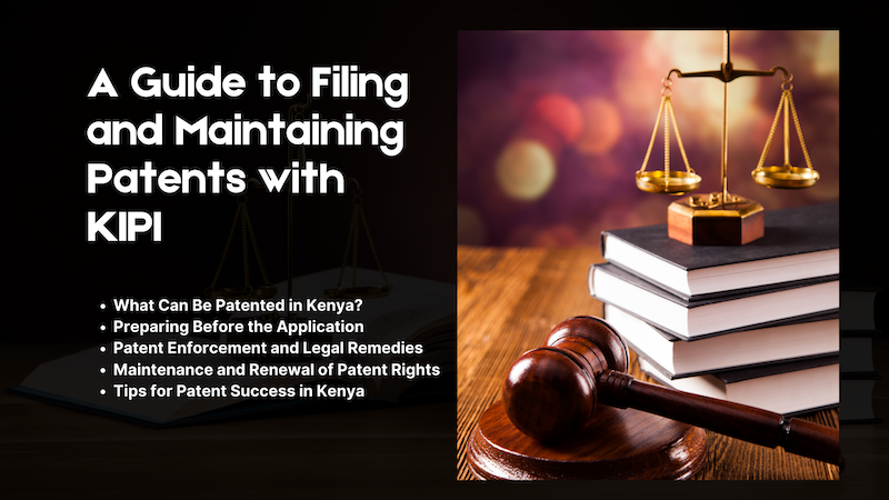 A Guide to Filing and Maintaining Patents with KIPI